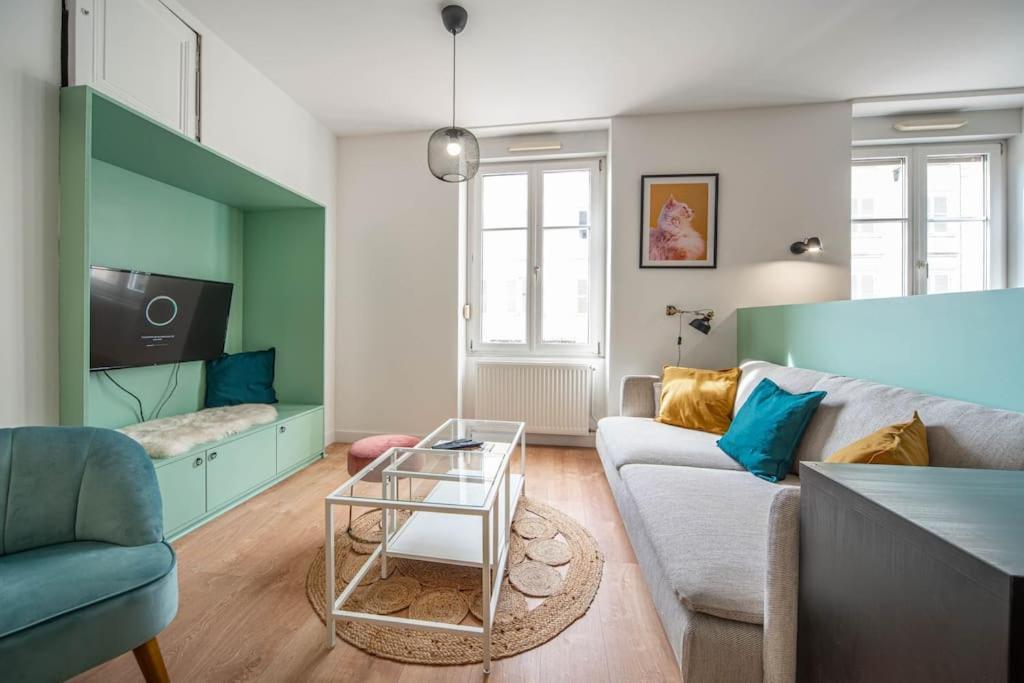 Macon Cozy / Appartement Central 100M² / 8 Pers Exterior photo